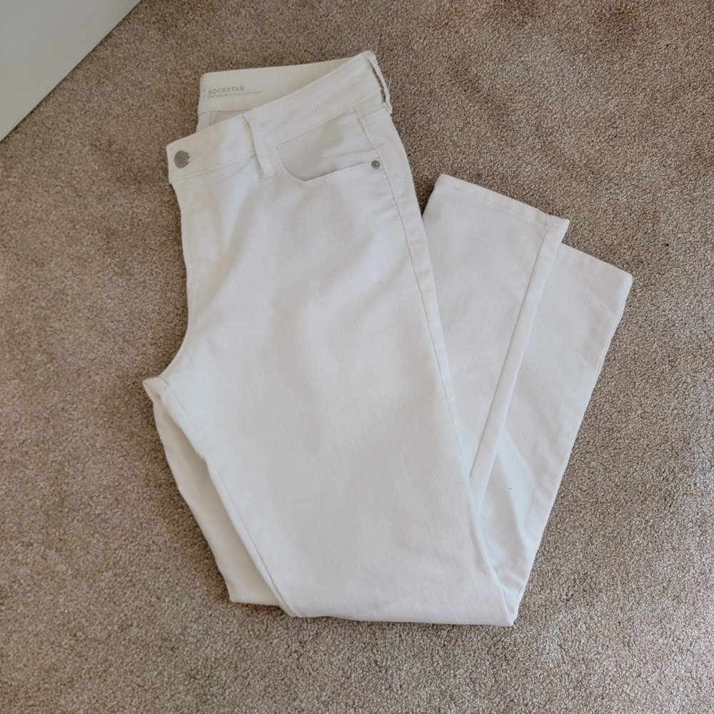 White Old Navy Rockstars